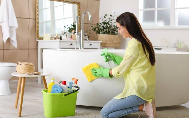 dicas para fazer uma boa limpeza no banheiro