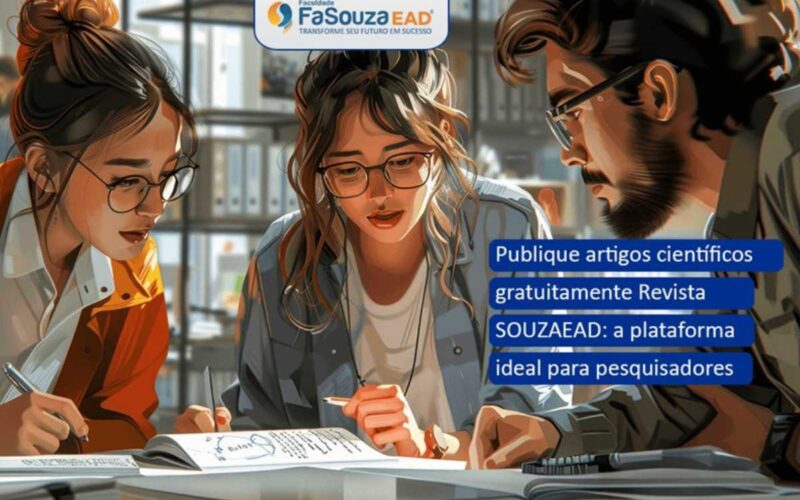 Publique artigos científicos gratuitamente Revista SOUZAEAD: a plataforma ideal para pesquisadores